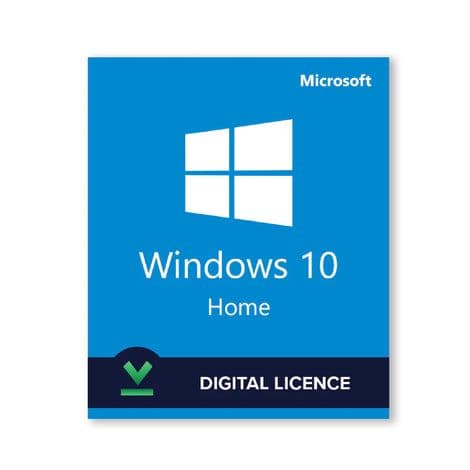 Windows 10 Home digital activation key card for one PC with lifetime license