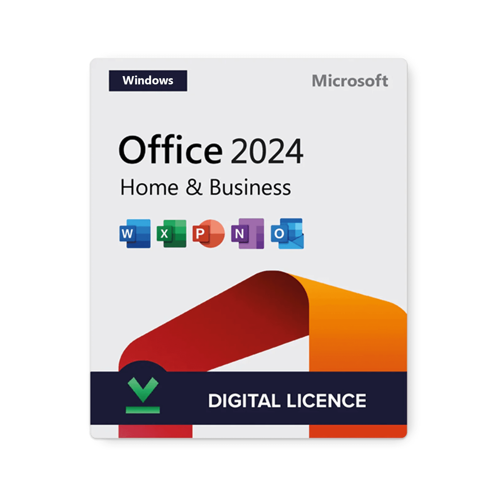 Microsoft Office 2024 Home and Business-Aktivierungsschlüssel für Windows und Mac